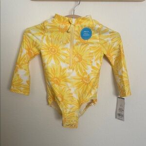 Carter's Soft Yellow Baby Bodysuit